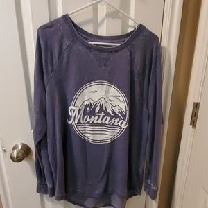 Montana long sleeve tunic sweater